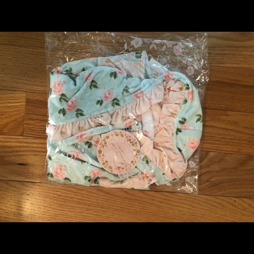 Sweethoney terry bathing suit cover up sz 6m